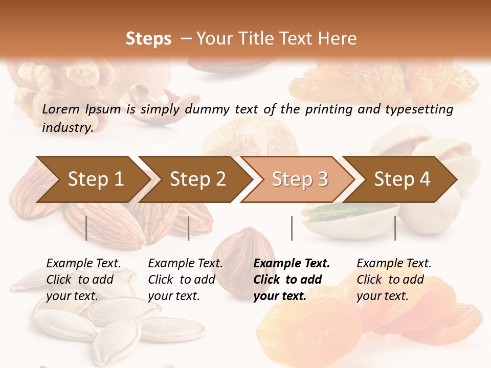 Healthy Background Raw PowerPoint Template