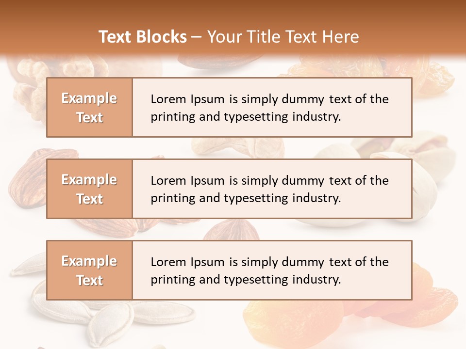 Healthy Background Raw PowerPoint Template