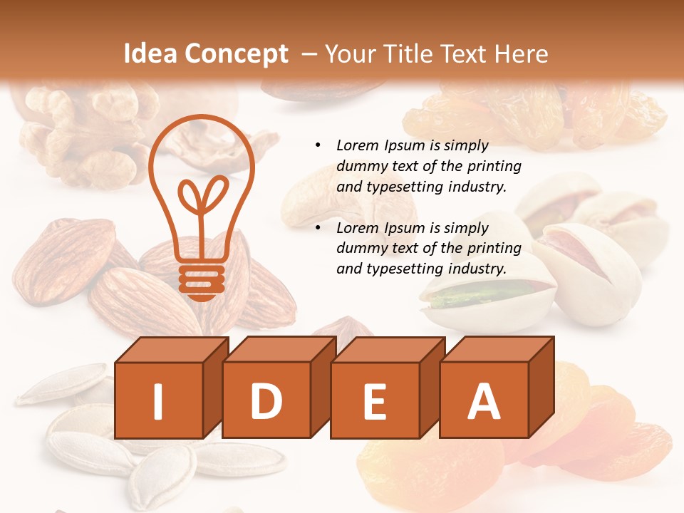 Healthy Background Raw PowerPoint Template