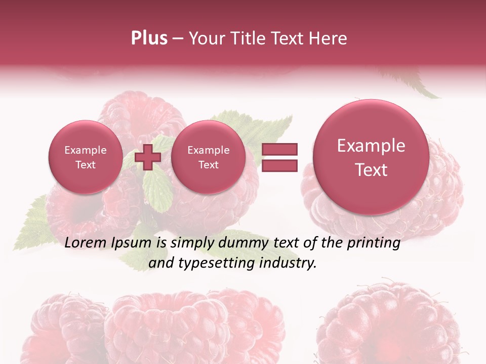 Nutrition Isolated Wild PowerPoint Template
