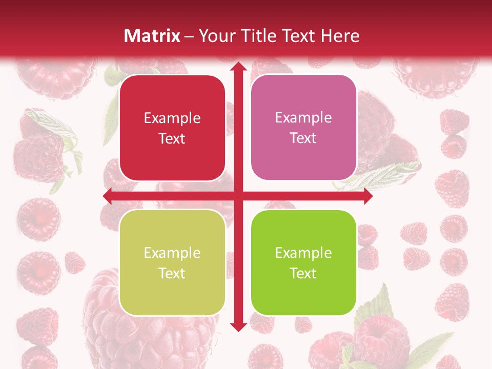 Fruity Repetitive Texture PowerPoint Template