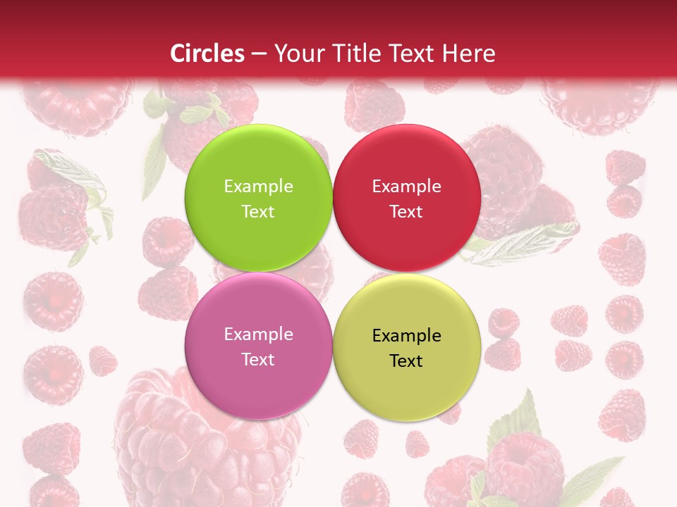 Fruity Repetitive Texture PowerPoint Template