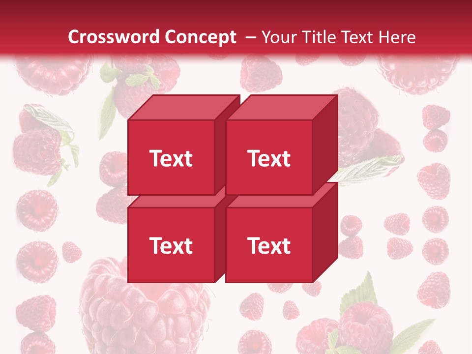 Fruity Repetitive Texture PowerPoint Template