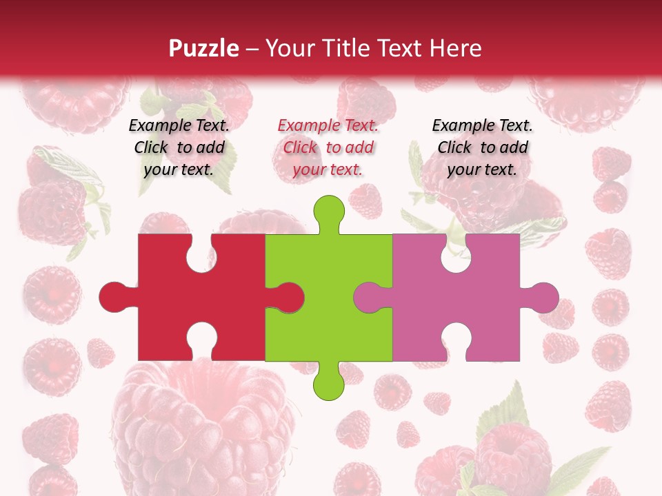 Fruity Repetitive Texture PowerPoint Template
