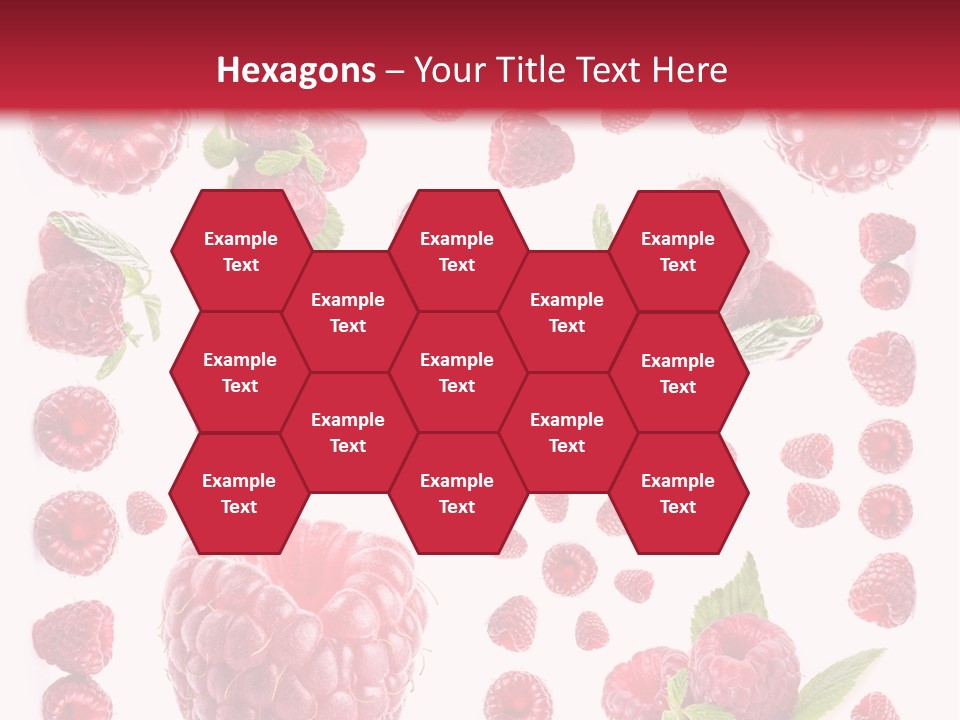 Fruity Repetitive Texture PowerPoint Template