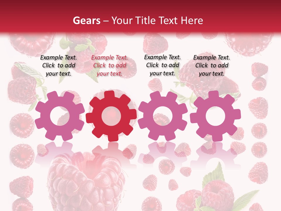 Fruity Repetitive Texture PowerPoint Template
