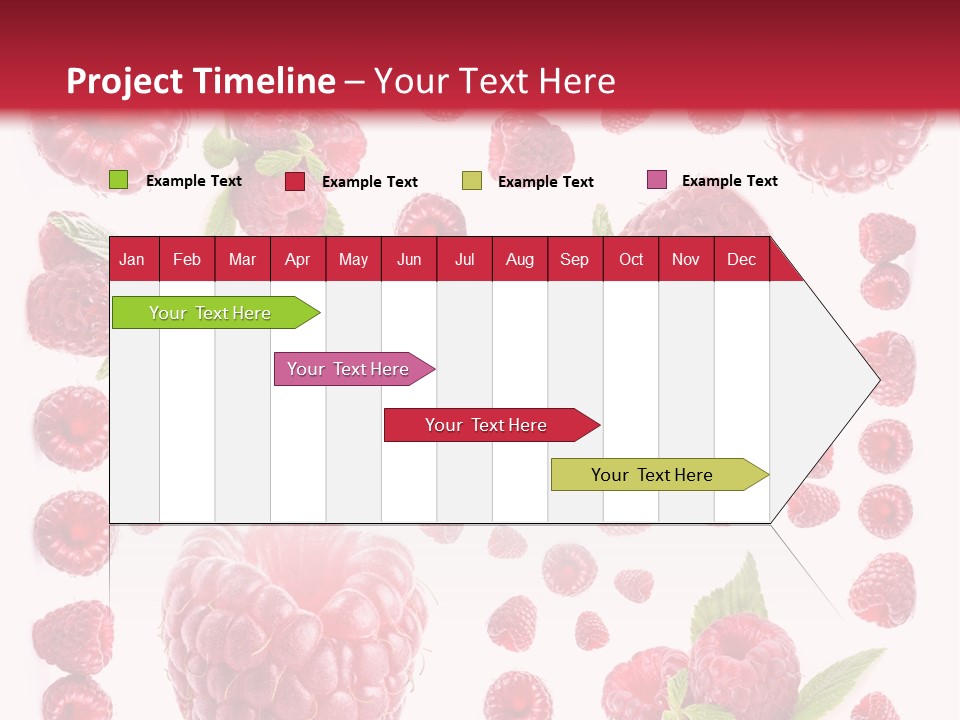 Fruity Repetitive Texture PowerPoint Template