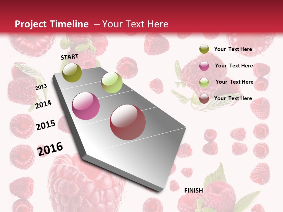 Fruity Repetitive Texture PowerPoint Template