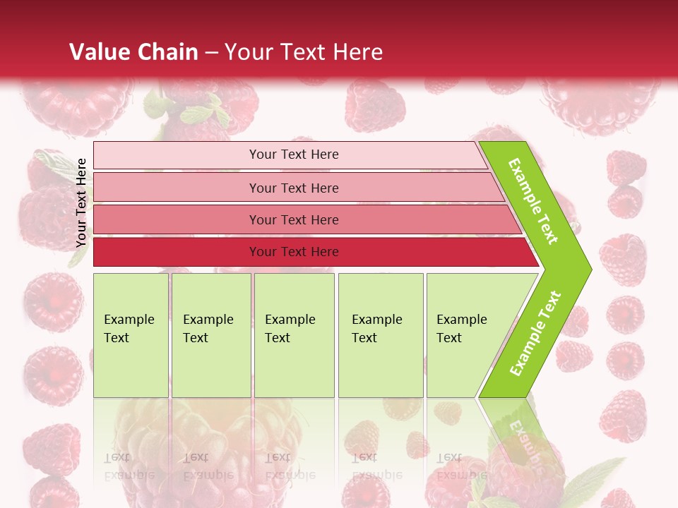 Fruity Repetitive Texture PowerPoint Template