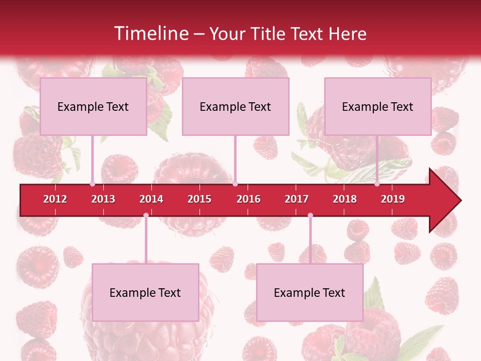 Fruity Repetitive Texture PowerPoint Template
