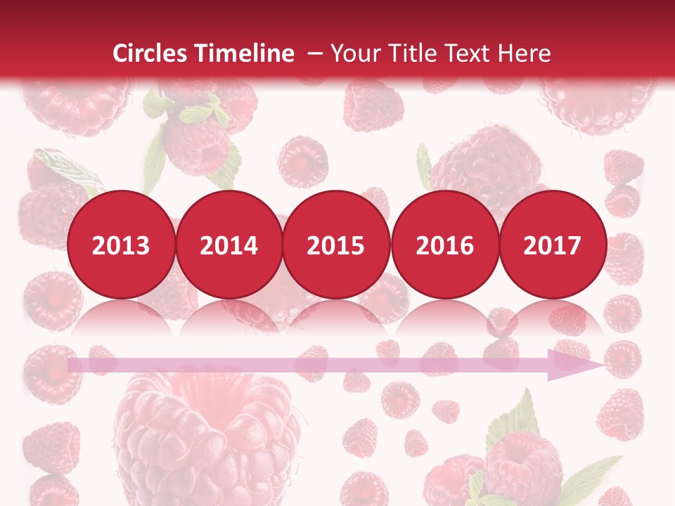 Fruity Repetitive Texture PowerPoint Template