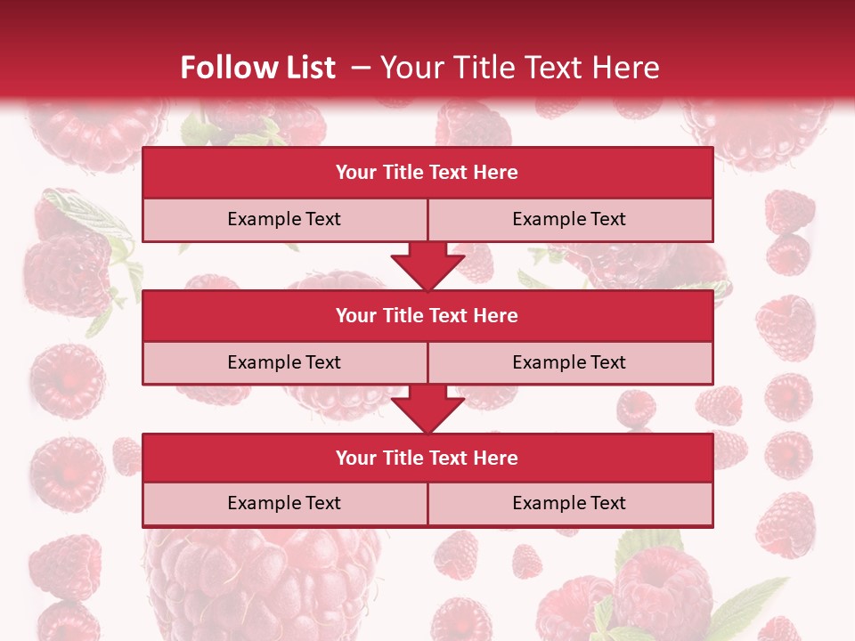 Fruity Repetitive Texture PowerPoint Template