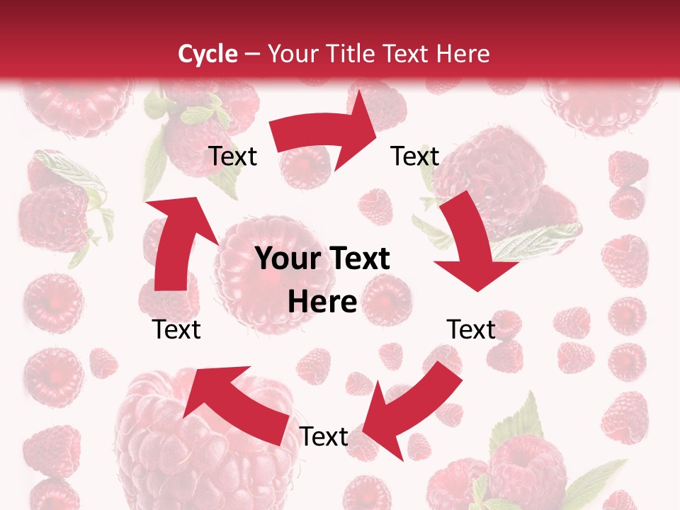 Fruity Repetitive Texture PowerPoint Template