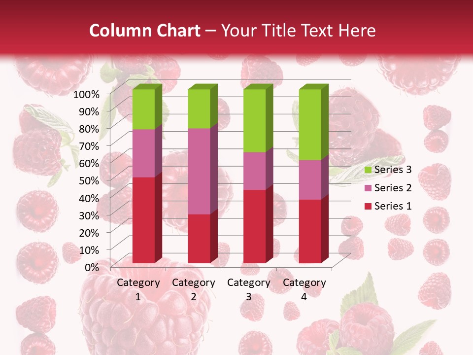 Fruity Repetitive Texture PowerPoint Template