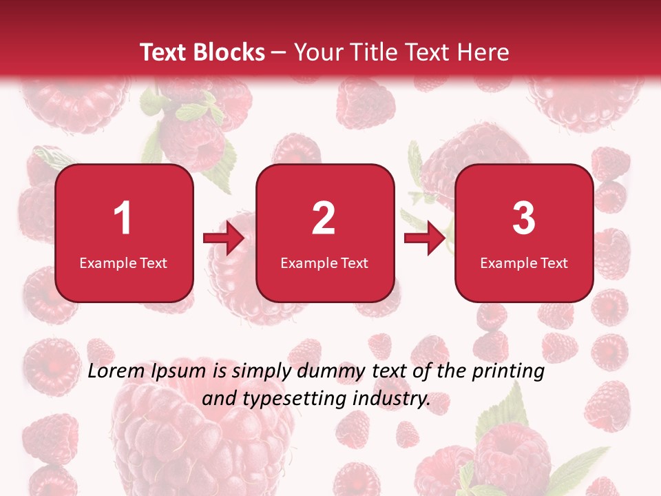 Fruity Repetitive Texture PowerPoint Template