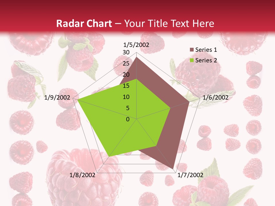 Fruity Repetitive Texture PowerPoint Template
