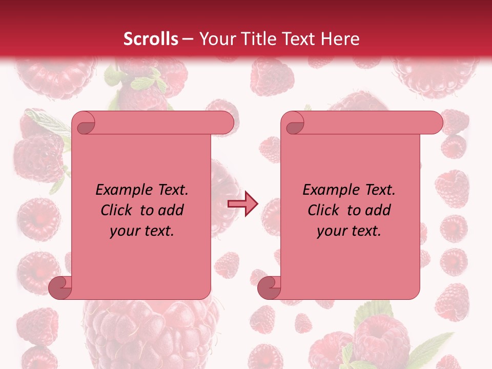 Fruity Repetitive Texture PowerPoint Template