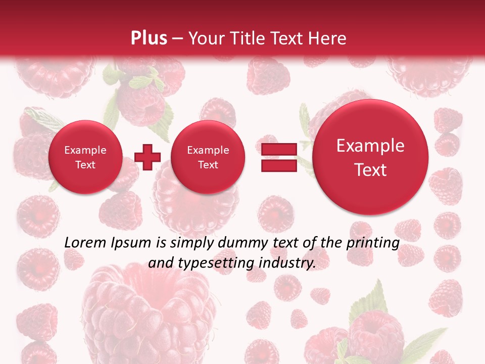 Fruity Repetitive Texture PowerPoint Template