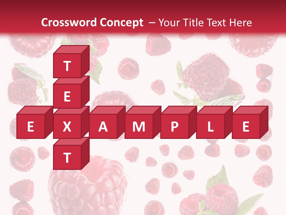 Fruity Repetitive Texture PowerPoint Template