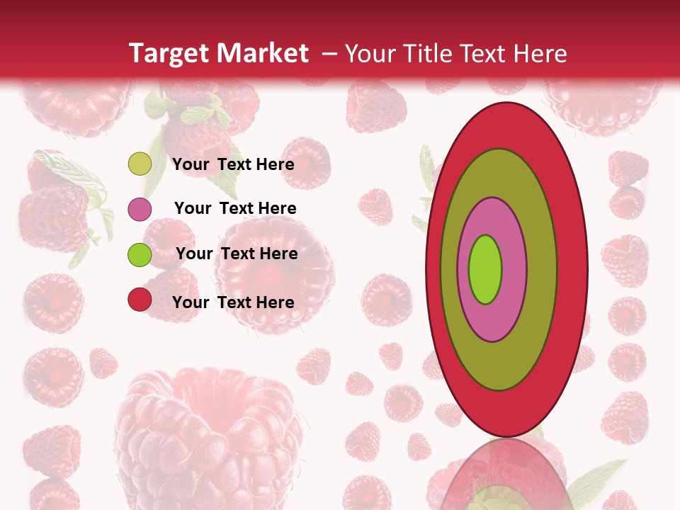 Fruity Repetitive Texture PowerPoint Template