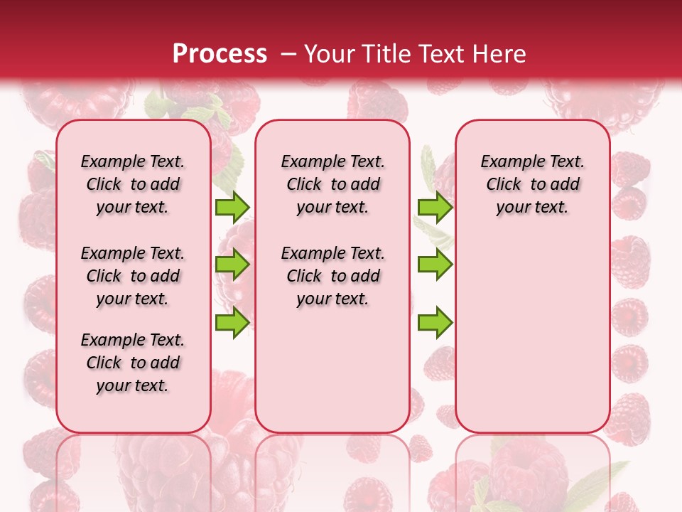 Fruity Repetitive Texture PowerPoint Template