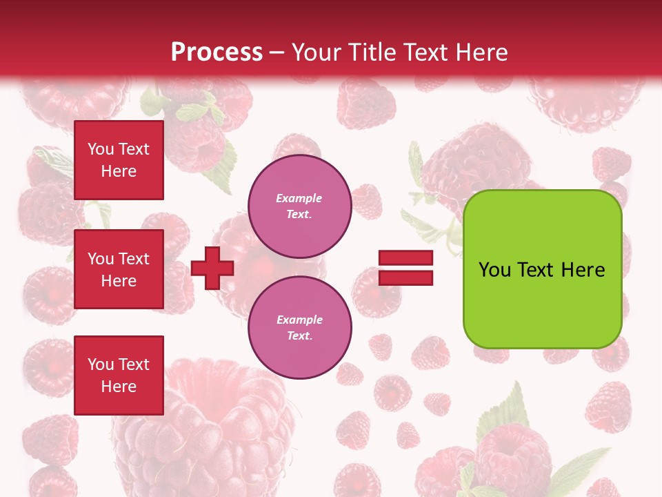 Fruity Repetitive Texture PowerPoint Template
