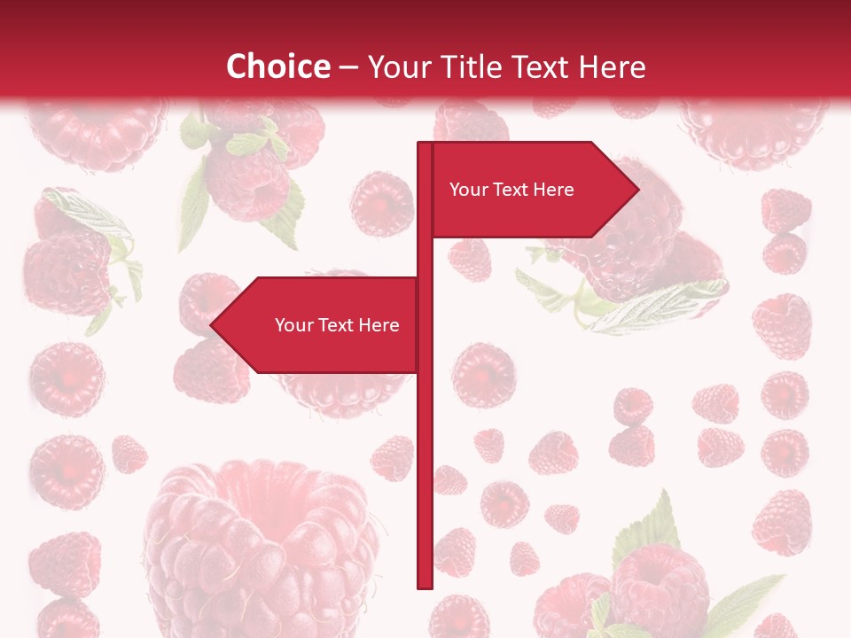 Fruity Repetitive Texture PowerPoint Template