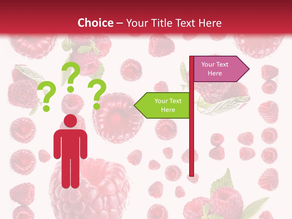 Fruity Repetitive Texture PowerPoint Template