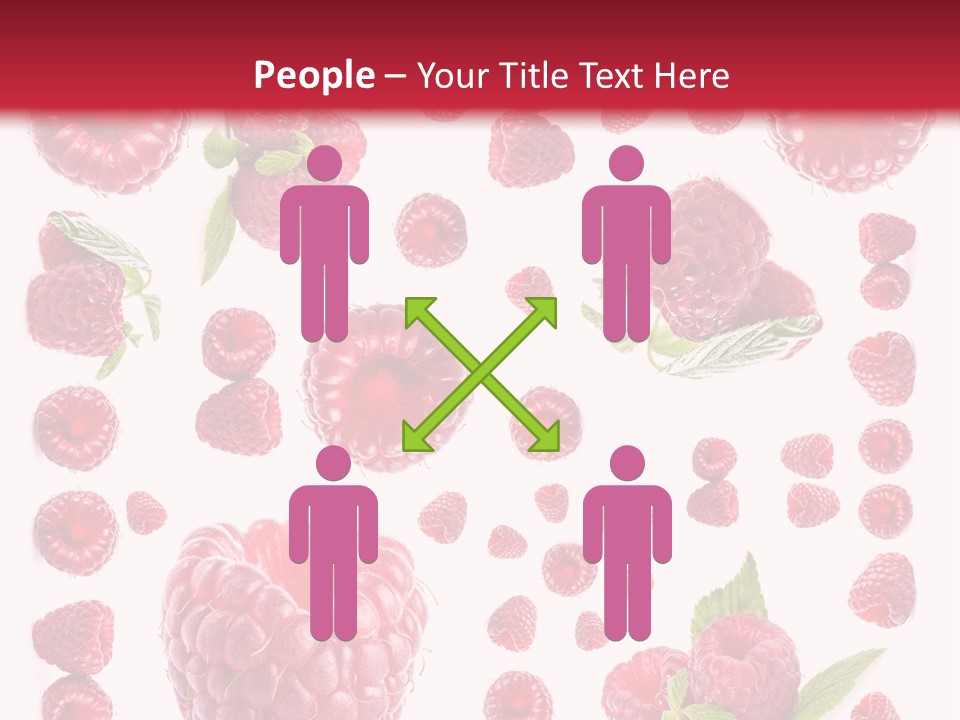 Fruity Repetitive Texture PowerPoint Template