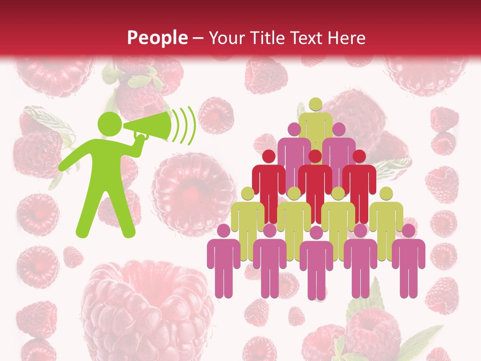 Fruity Repetitive Texture PowerPoint Template