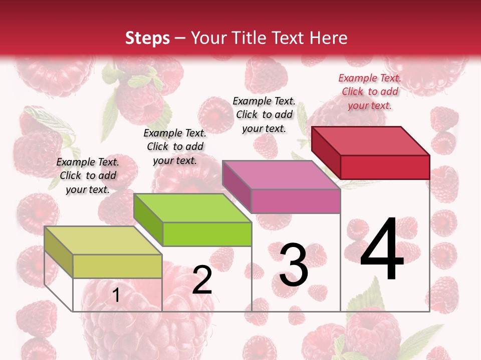 Fruity Repetitive Texture PowerPoint Template
