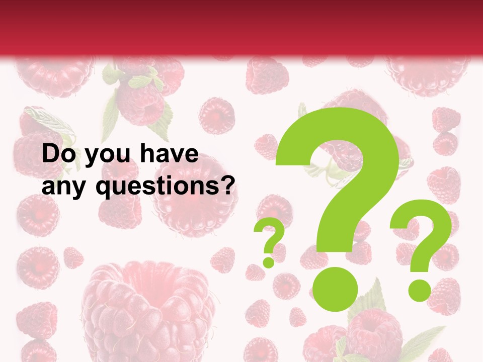 Fruity Repetitive Texture PowerPoint Template