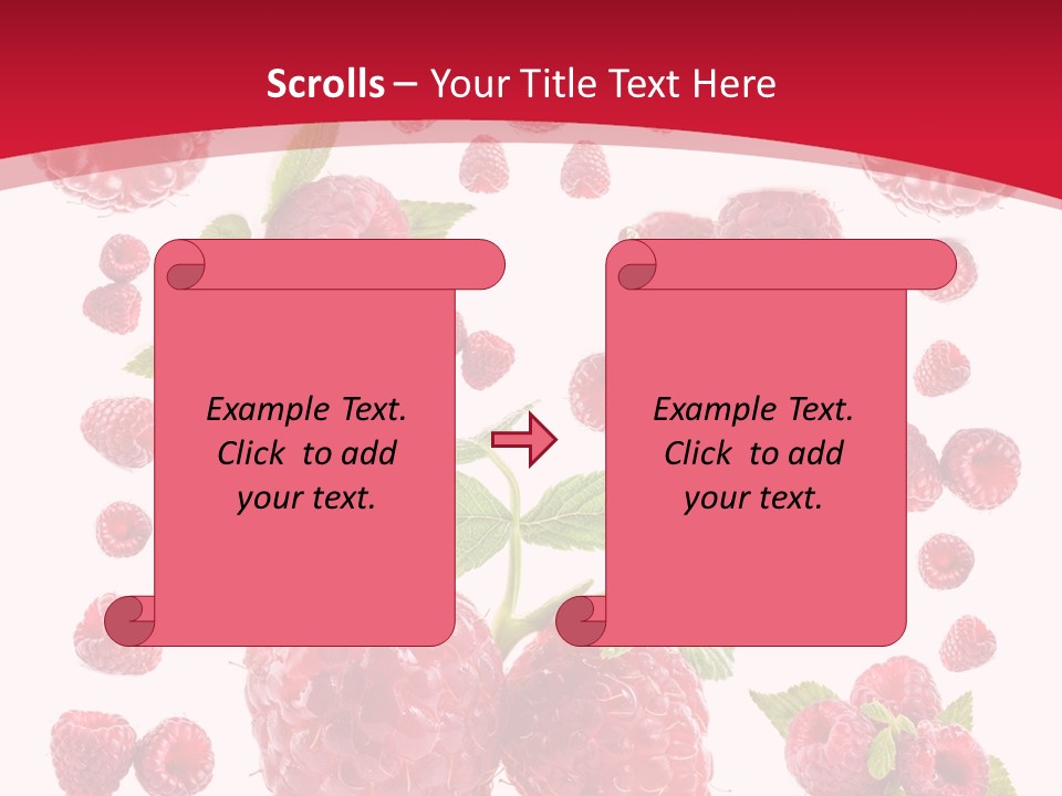 Copy Frame Ornament PowerPoint Template