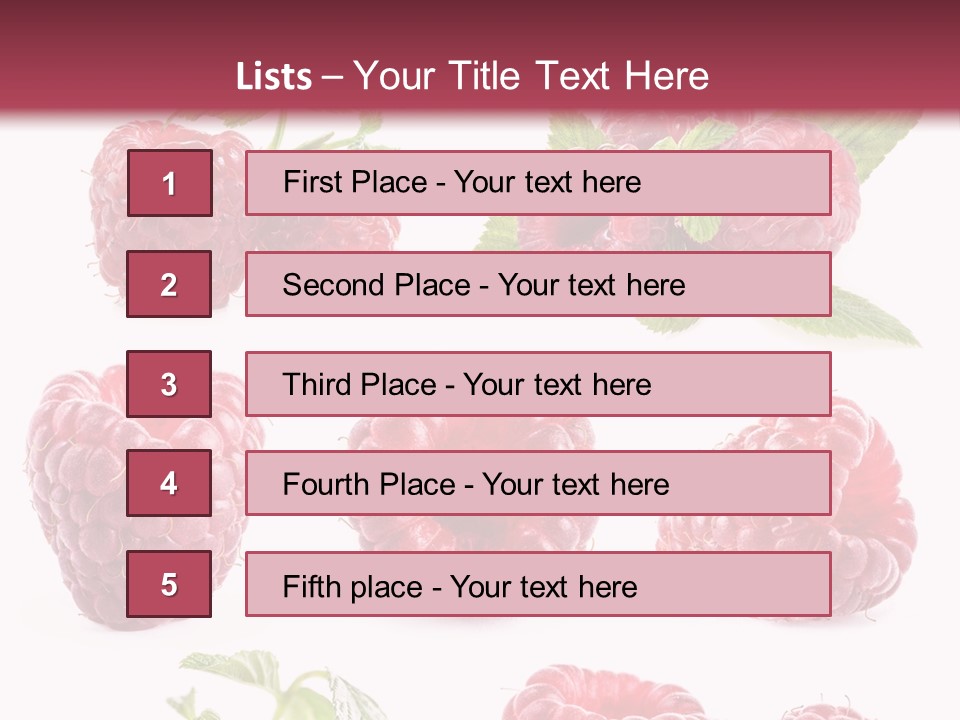 Health Fruity Juice PowerPoint Template