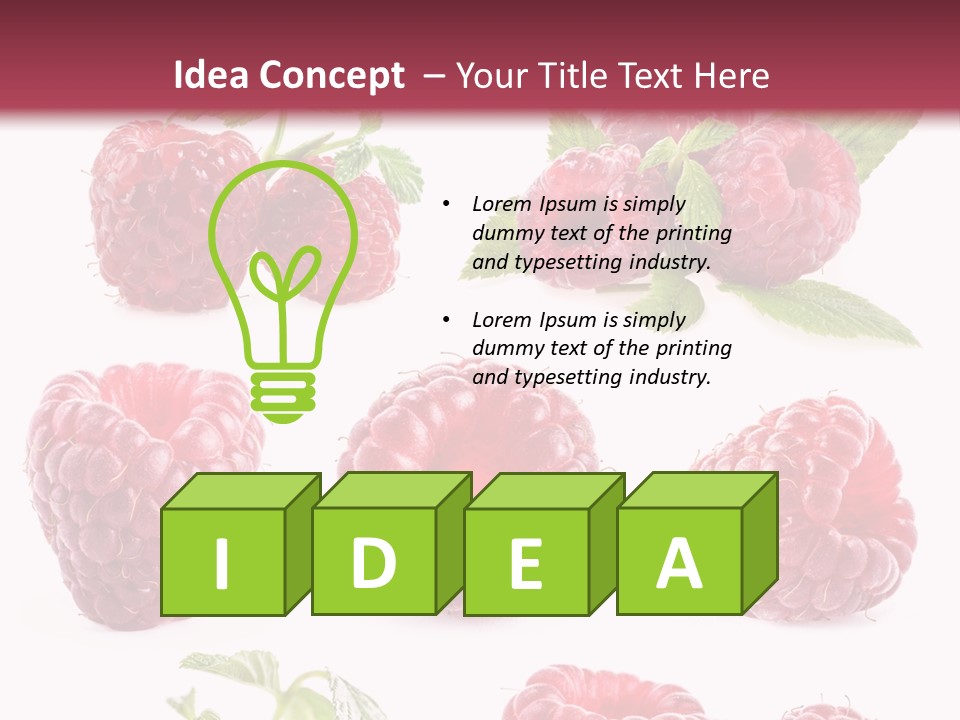 Health Fruity Juice PowerPoint Template