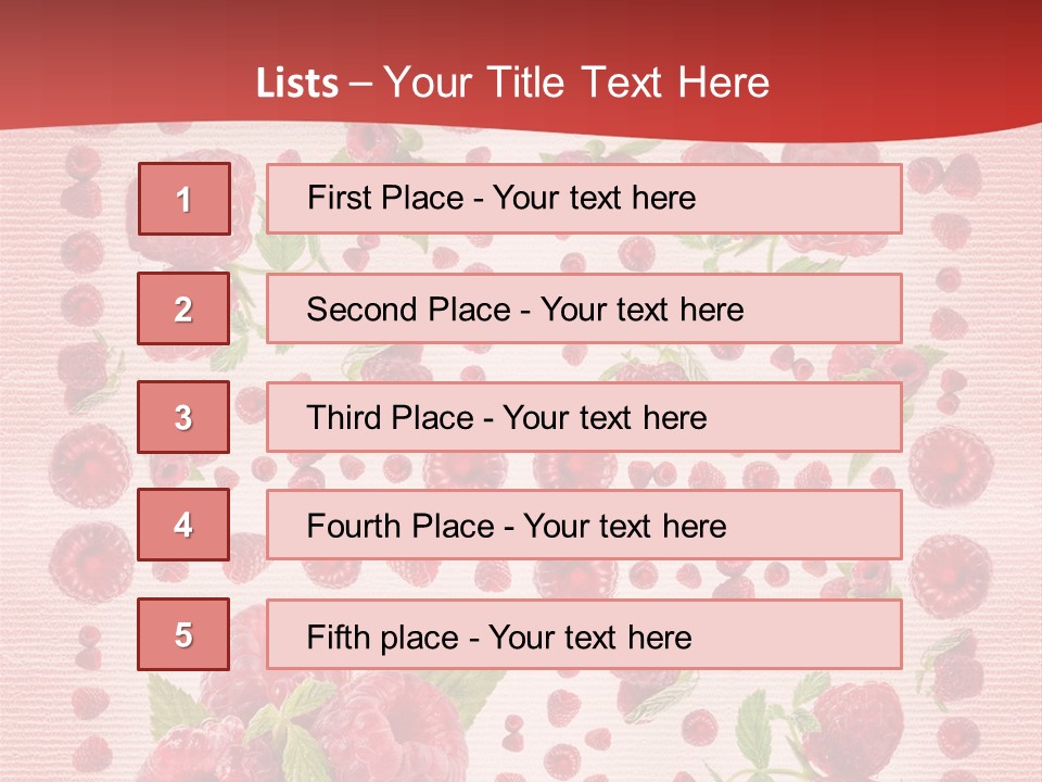 Meals Vitamin Healthy PowerPoint Template
