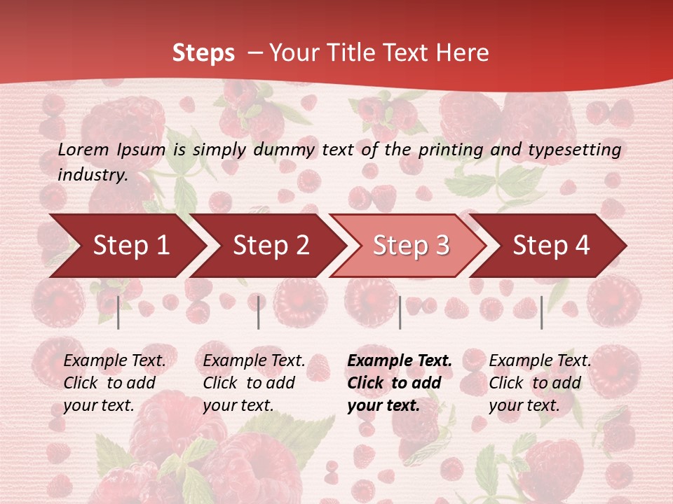 Meals Vitamin Healthy PowerPoint Template