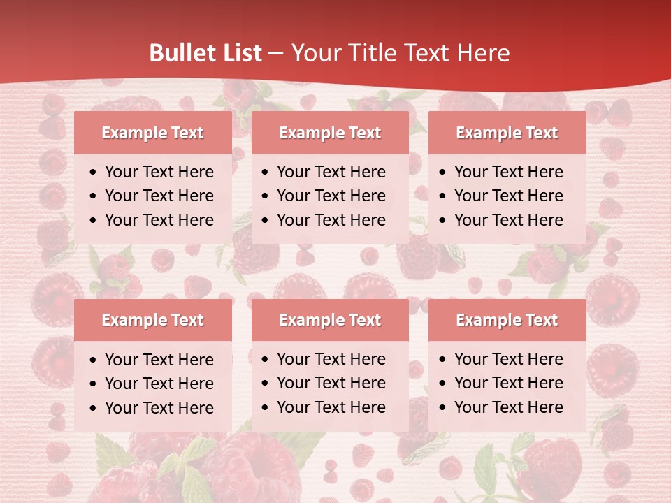 Meals Vitamin Healthy PowerPoint Template