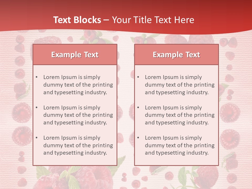 Meals Vitamin Healthy PowerPoint Template