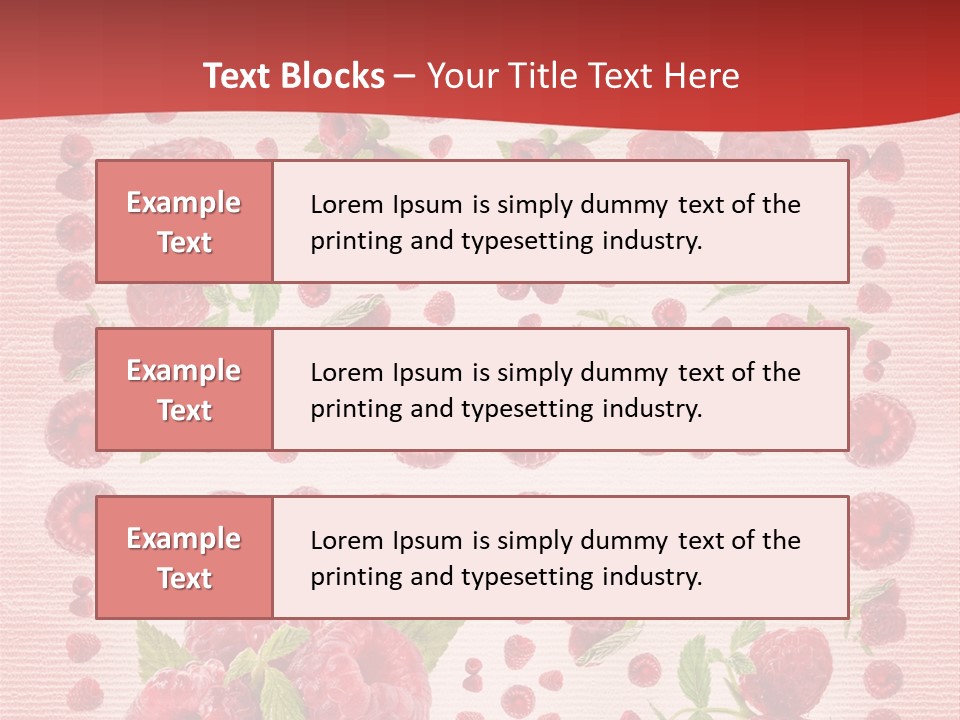 Meals Vitamin Healthy PowerPoint Template