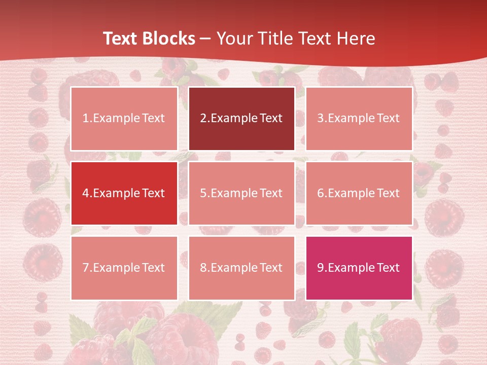 Meals Vitamin Healthy PowerPoint Template