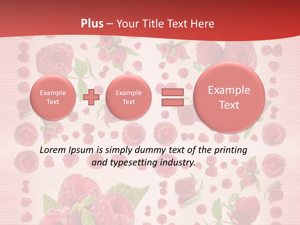Meals Vitamin Healthy PowerPoint Template