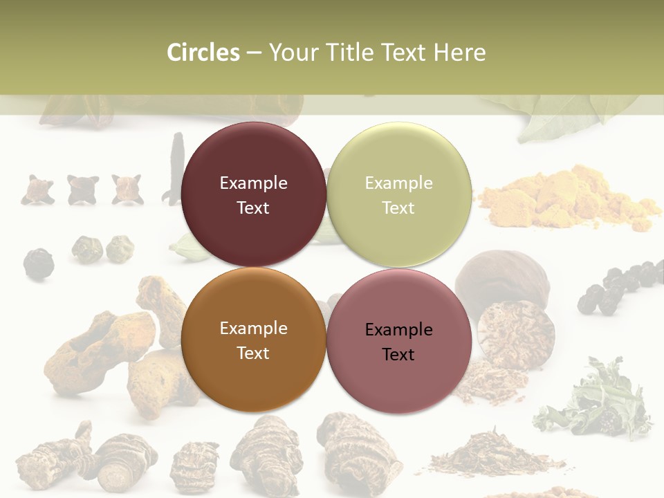 Fry Herb Parsley PowerPoint Template