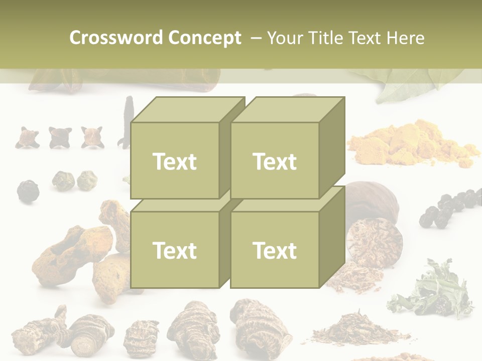 Fry Herb Parsley PowerPoint Template