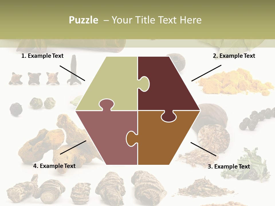 Fry Herb Parsley PowerPoint Template