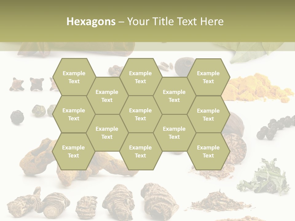 Fry Herb Parsley PowerPoint Template