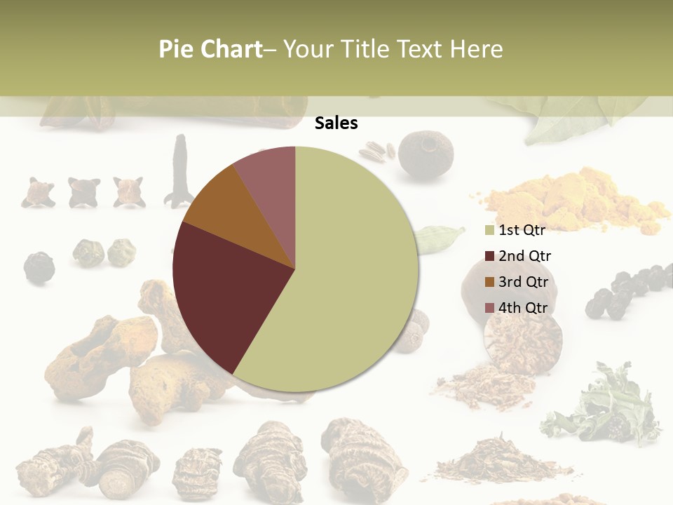 Fry Herb Parsley PowerPoint Template