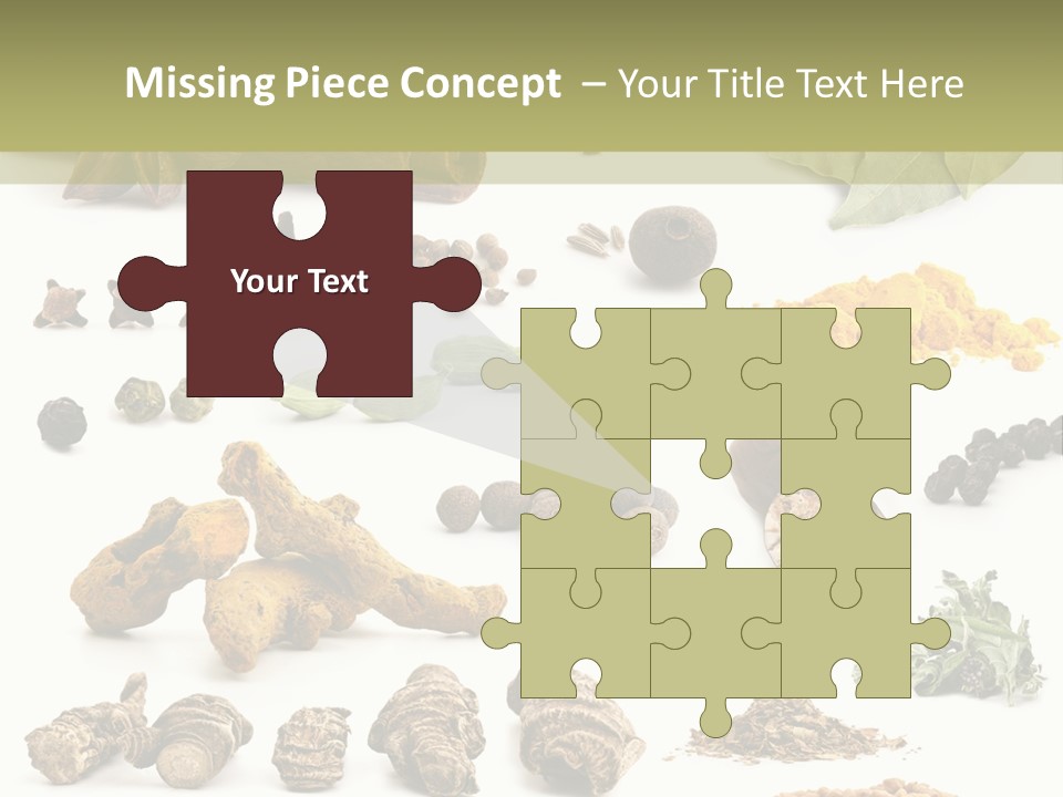 Fry Herb Parsley PowerPoint Template