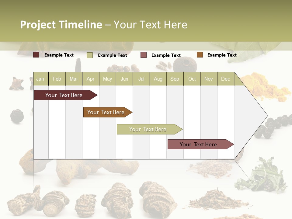 Fry Herb Parsley PowerPoint Template