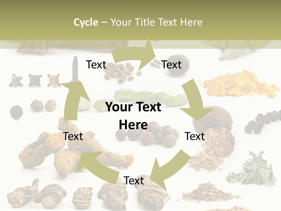 Fry Herb Parsley PowerPoint Template